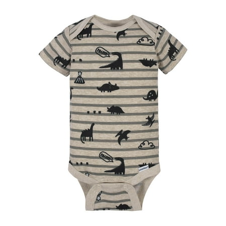 Gerber Baby Boys 3 Pack Organic Onesies Various Sizes NEW Bodysuits Dino